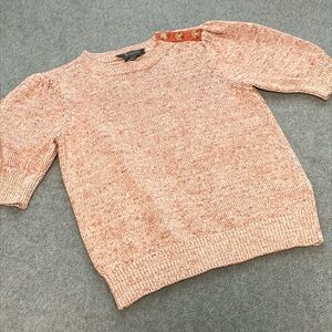 Anthropologie Knit Sweater Top XS Preppy Minimalist Pullover Academia